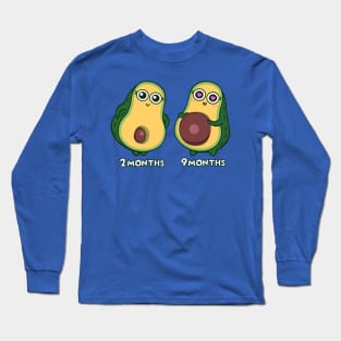 Avocado pregnancy Long Sleeve T-Shirt